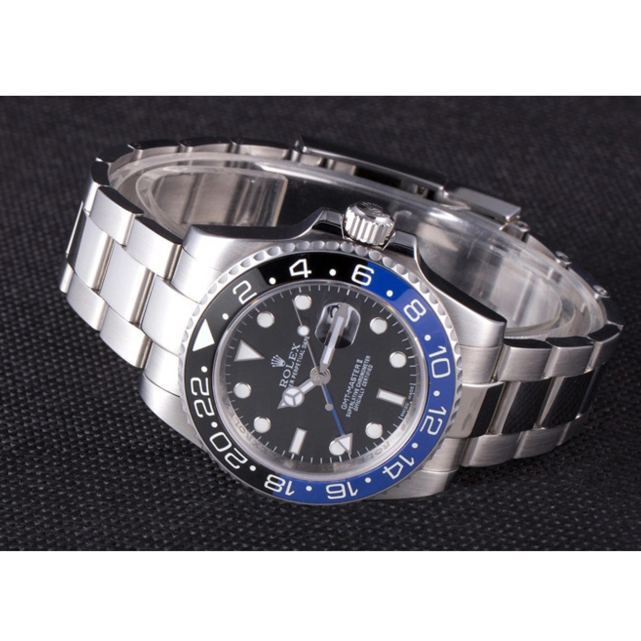 AAA Replica Watches GMT Master Steel II Collection Stainless Brushed 621492 Band Rolex Oyster 1016